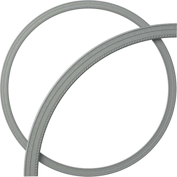 Ekena Millwork 59 1/2-in. OD x 53-in. ID x 2 3/4-in. W x 1/2-in. P Tralee Ceiling Ring Kit CRK59TE - main
